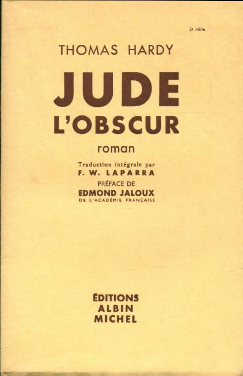 Livrenpoche : Jude l'obscur - Hardy Thomas - Livre