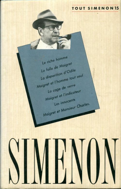 Livrenpoche : Tout simenon 15 - Simenon Georges - Livre