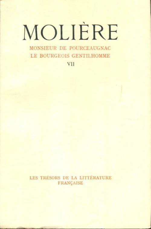 Livrenpoche : Théâtre Tome VII - Molière - Livre