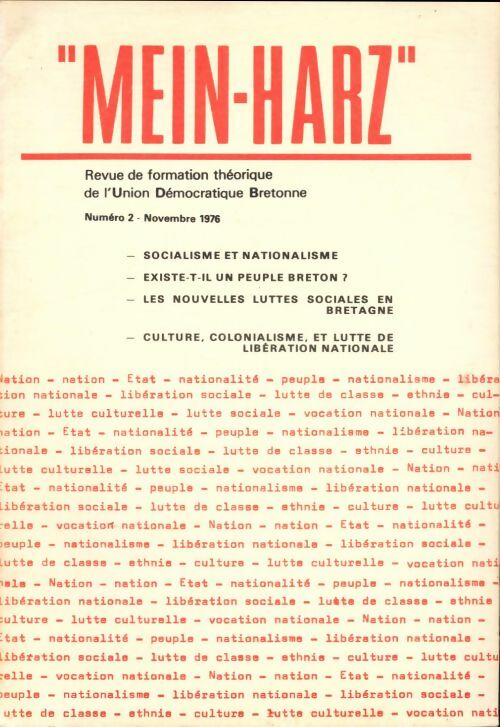 Livrenpoche : Mein-Harz n°2 - Collectif - Livre