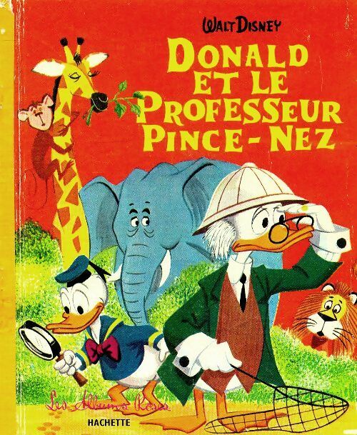 Livrenpoche : Donald et professeur pince-nez - Walt Disney - Livre