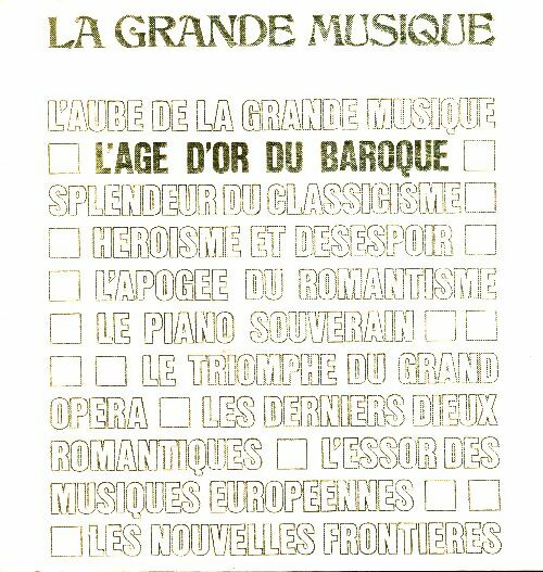 Livrenpoche : L'âge d'or du baroque. Le temps de Vivaldi et de Bach - Carlo Bologna - Livre