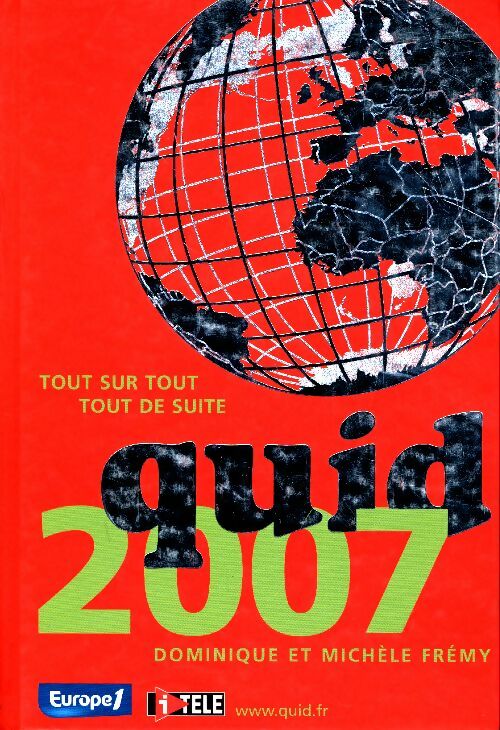 Livrenpoche : Quid 2007 - Dominique Frémy - Livre