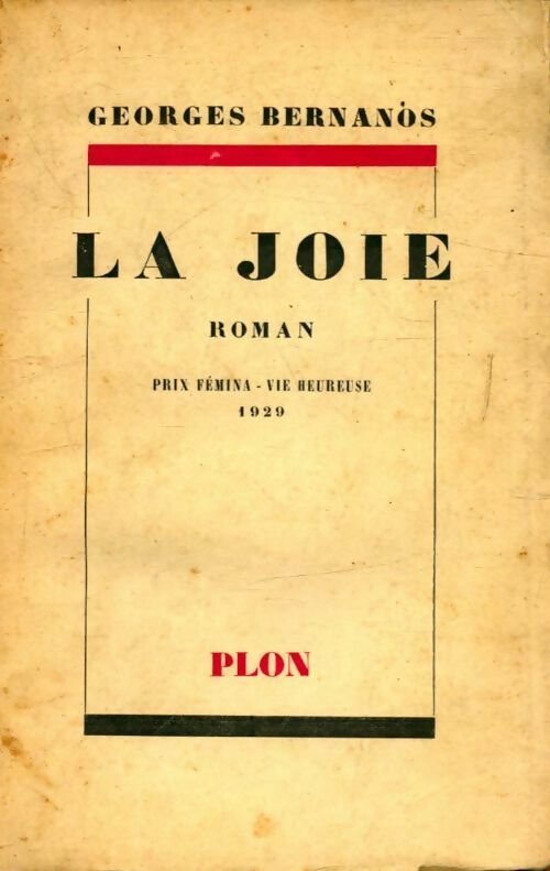 Livrenpoche : La joie - Georges Bernanos - Livre