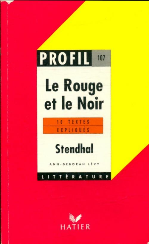 Livrenpoche : Le rouge et le noir - Stendhal - Livre