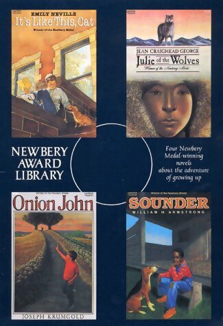 Livrenpoche : Newbery Award Library : It's Like This Cat /Julie of the Wolves / Onion John / Sounder - Collectif - Livre