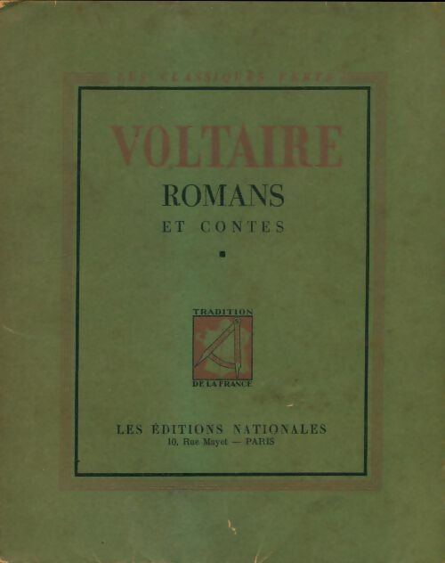 Livrenpoche : Romans et contes - Voltaire - Livre