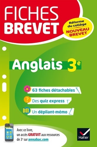 Livrenpoche : Anglais 3e - Corinne Touati Cohen-Coudar - Livre