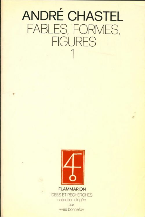 Livrenpoche : Fables, formes, figures - André Chastel - Livre