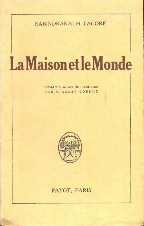 Livrenpoche : La maison et le monde - Rabindranath Tagore - Livre