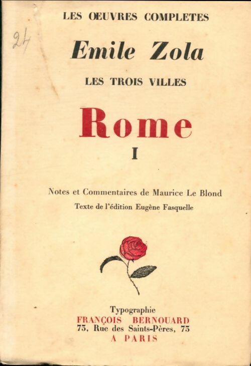 Livrenpoche : Rome - Emile Zola - Livre