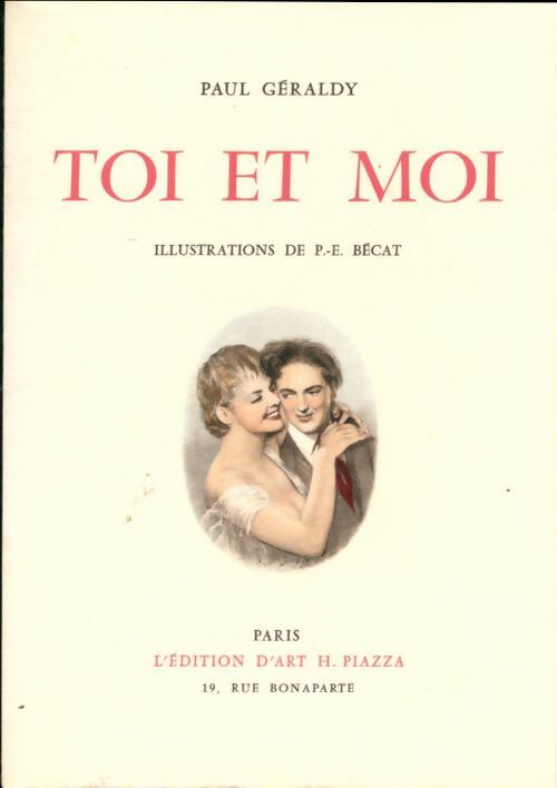 Livrenpoche : Toi et moi - Paul Geraldy - Livre