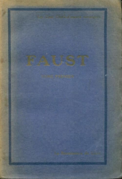 Livrenpoche : Faust Tome I - Goethe - Livre
