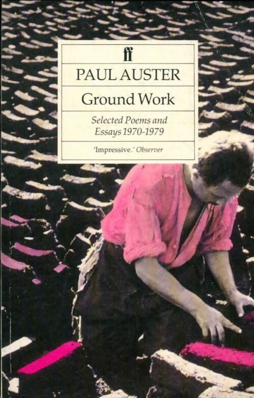 Livrenpoche : Ground Work  - Paul Auster - Livre