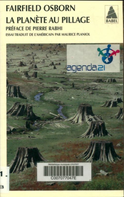Livrenpoche : La planète au pillage - Fairfield Osborn - Livre