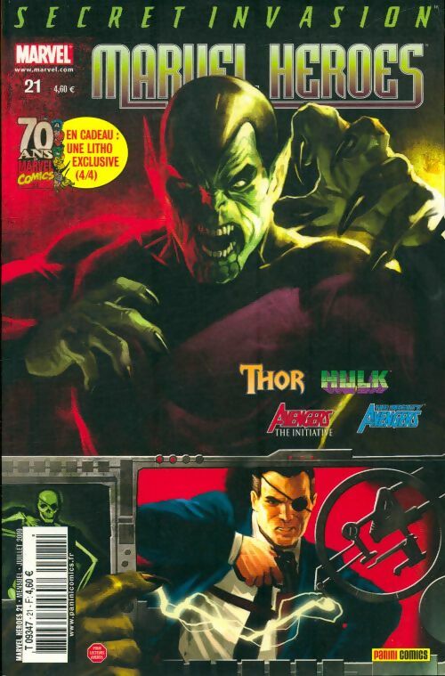 Livrenpoche : Marvel heroes n°21 - Collectif - Livre