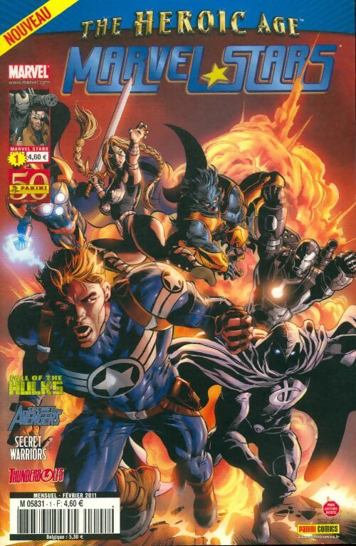 Livrenpoche : Marvel Stars n°1 : Histoires secrètes - Collectif - Livre