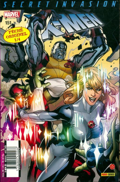 Livrenpoche : X-men mensuel n°151 : Péché originel - Collectif - Livre