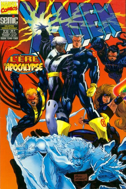 Livrenpoche : X-men (Semic) n°22 : L'ère d'Apocalypse - Collectif - Livre