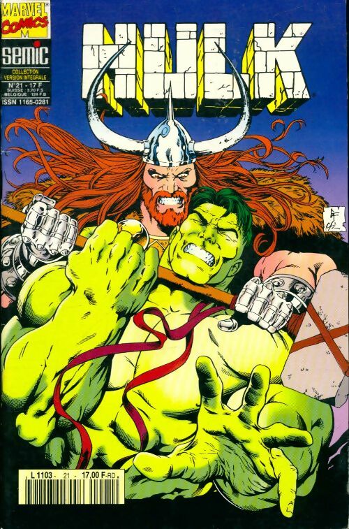 Livrenpoche : Hulk - version intégrale  n°21 - Collectif - Livre