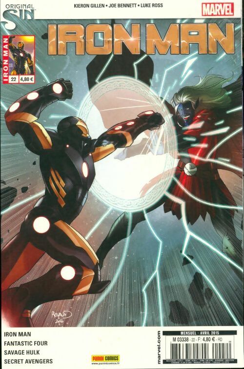 Livrenpoche : Iron Man (Marvel Now) n°22 : Oiginal Sin - Collectif - Livre