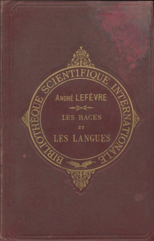 Livrenpoche : Les races et les langues - André Lefèvre - Livre