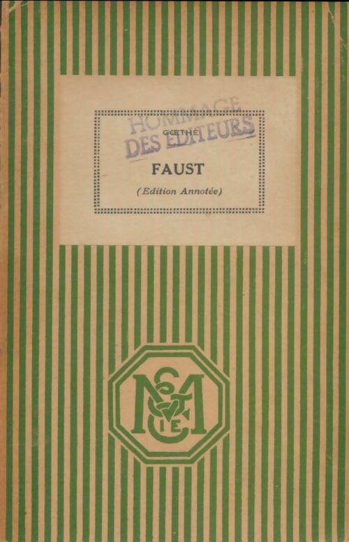 Livrenpoche : Faust - Johann Wolfgang Von Goethe - Livre