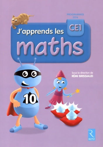 Livrenpoche : J'apprends les maths CE1 - livre de l'élève - programme 2016 - André Ouzoulias - Livre