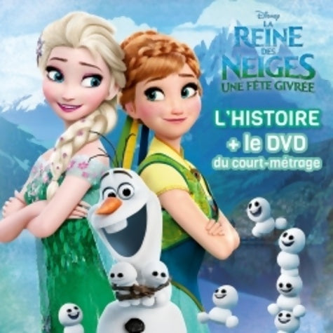 Livrenpoche : Reine des neiges une fête givrée livre/dvd - Hachette Jeunesse - Livre
