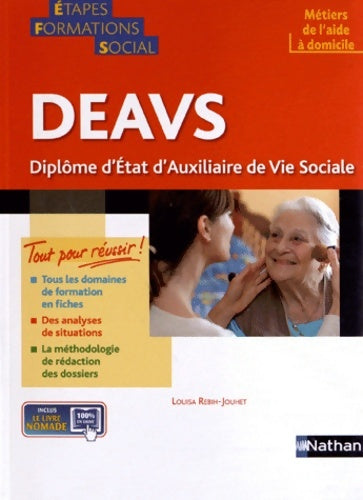 Livrenpoche : Deavs étapes formations social - Louisa Rebih-Jouhet - Livre