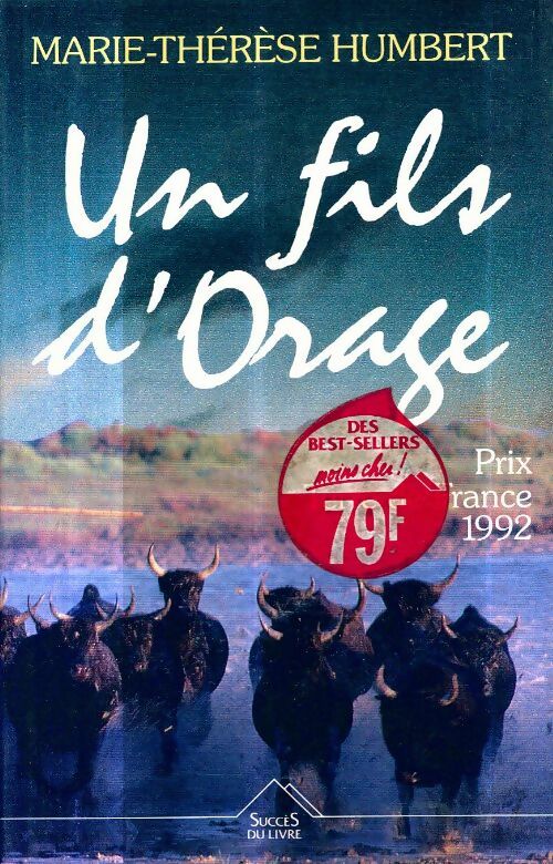 Livrenpoche : Un fils d'orage - Marie-Thérèse Humbert - Livre