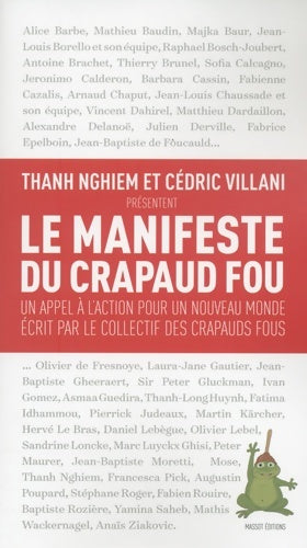 Livrenpoche : Le manifeste du crapaud fou - Crapauds Fous - Livre