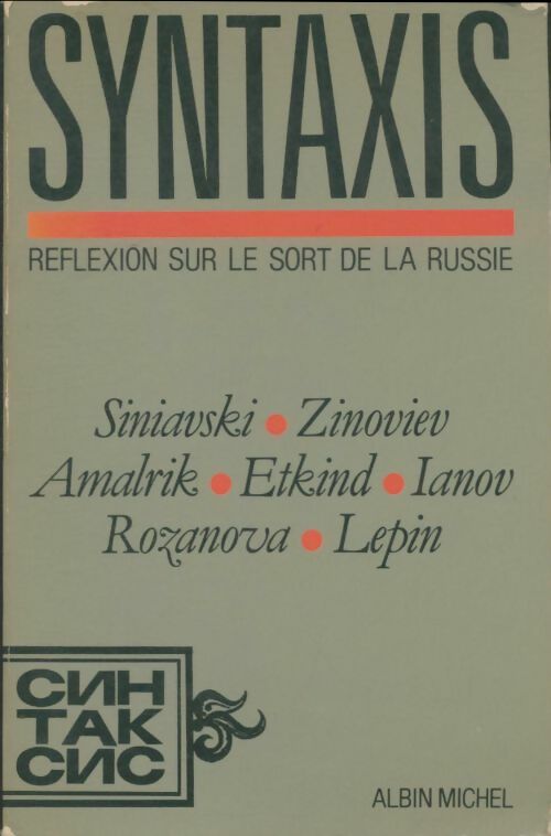 Livrenpoche : Syntaxis - Collectif - Livre