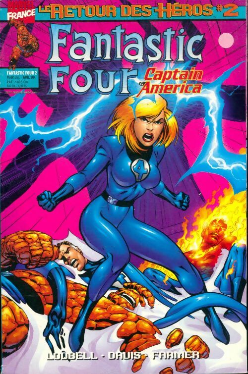 Livrenpoche : Fantastic Four - Le retour des héros n°2 : De trompeuses apparences - Collectif - Livre