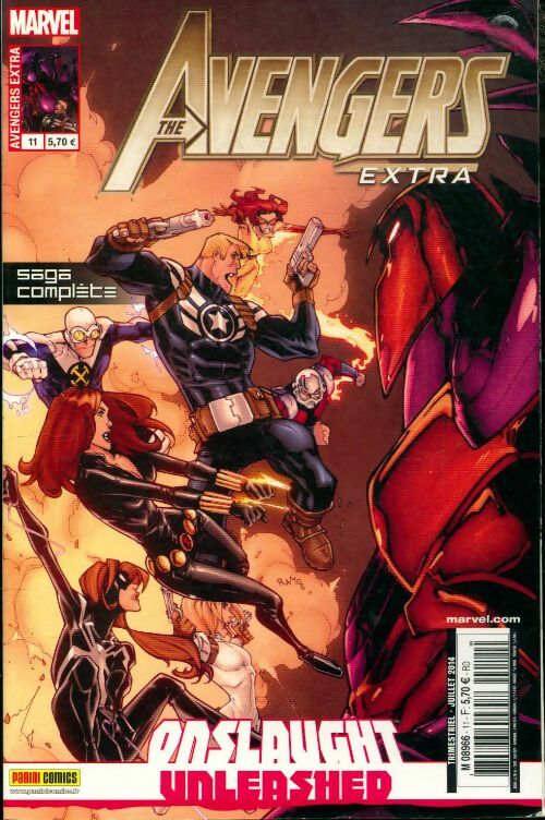 Livrenpoche : Avengers Extra n°11 : La colère d'Onslaught - Collectif - Livre