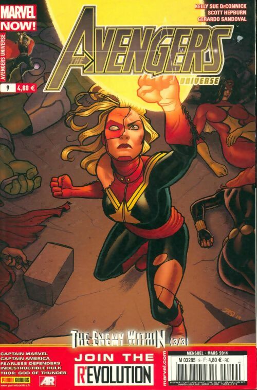 Livrenpoche : The Avengers universe (Marvel Now) n°9 : L'ennemi intime (3/3) - Collectif - Livre