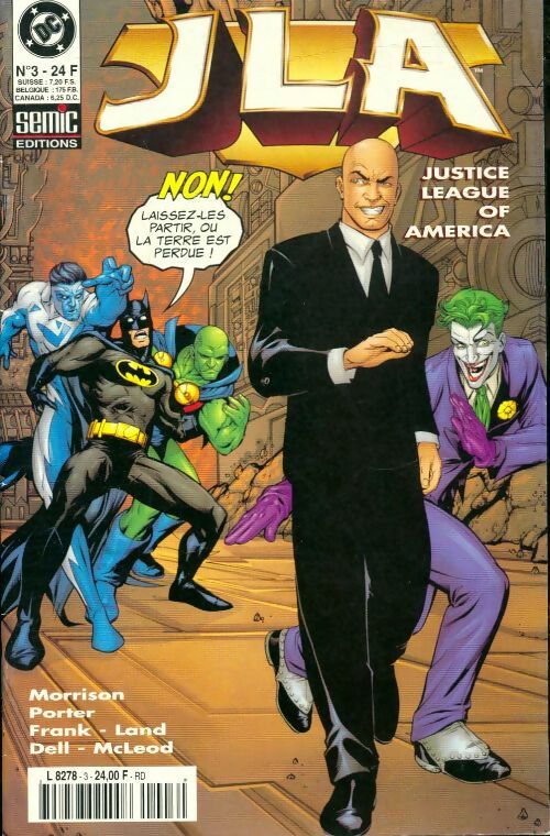 Livrenpoche : JLA n°3 - Collectif - Livre