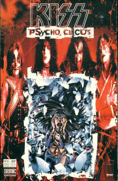 Livrenpoche : Kiss - Psycho circus n°2 - Collectif - Livre