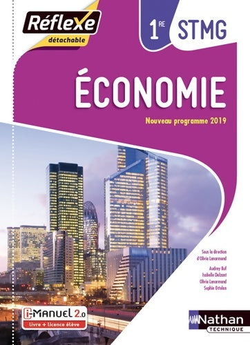 Livrenpoche : économie - 1re STMG - Audrey Buf - Livre