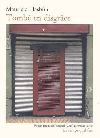 Livrenpoche : Tombé en disgrâce - Mauricio Hasbun - Livre