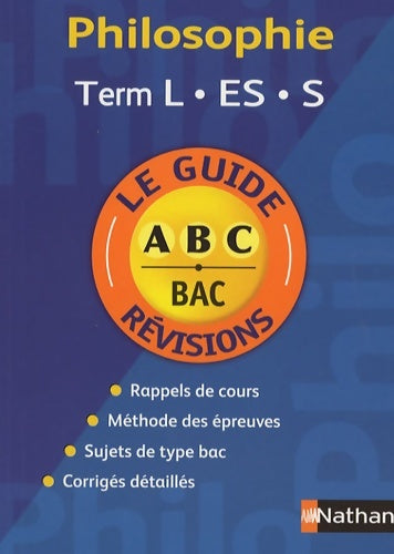 Livrenpoche : Guide Abc Philo Ter L Es S Rev - Denis Huisman - Livre