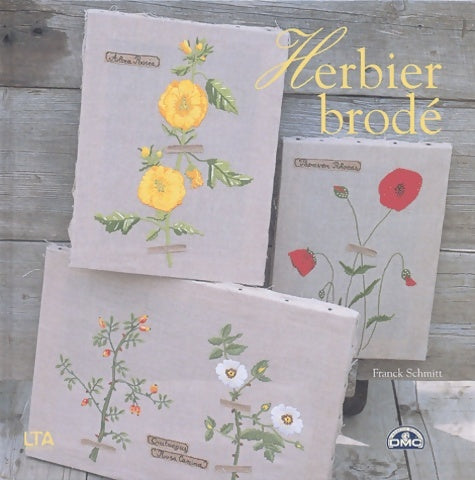Livrenpoche : Herbier brodé - Collectif - Livre