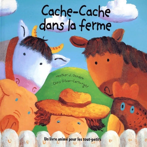 Livrenpoche : Cache-cache dans la ferme - Chris Gilvan-Carwright - Livre