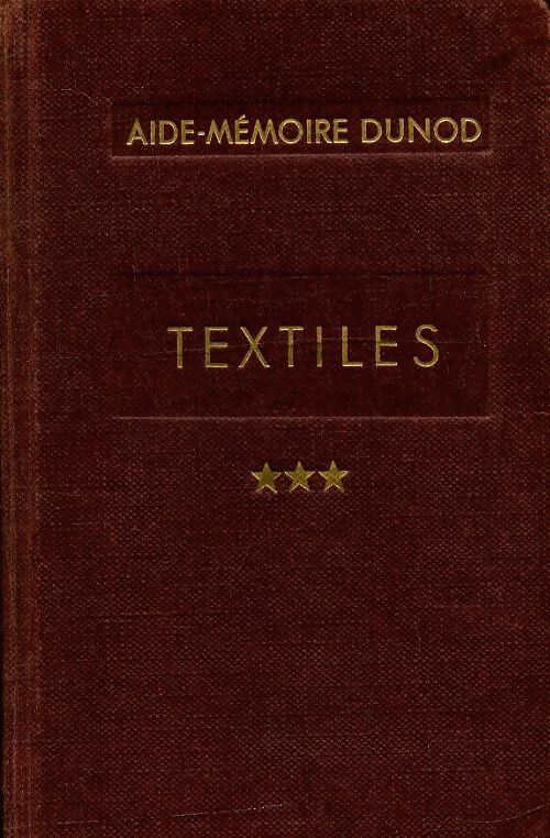 Livrenpoche : Textiles Tome III - R. Thiébaut - Livre