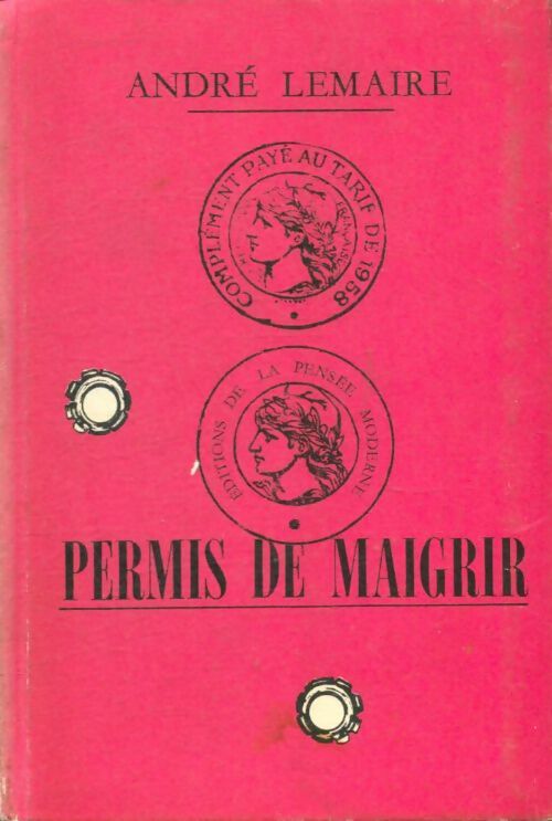 Livrenpoche : Permis de maigrir - André Lemaire - Livre