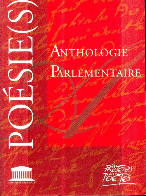 Anthologie parlementaire de poésies - Collectif - Livre