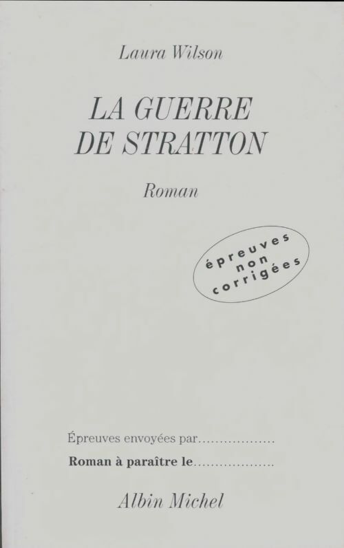 Livrenpoche : La guerre de Stratton - Laura Wilson - Livre