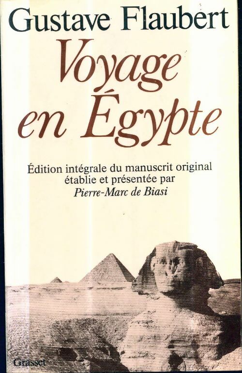 Livrenpoche : Voyage en Égypte - Gustave Flaubert - Livre