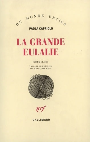 Livrenpoche : La grande eulalie - Paola Capriolo - Livre