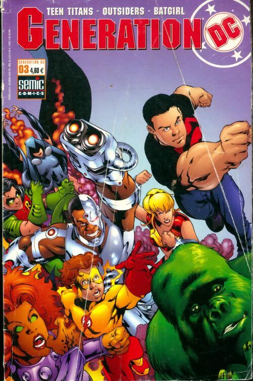 Livrenpoche : Génération DC n°3 - Collectif - Livre